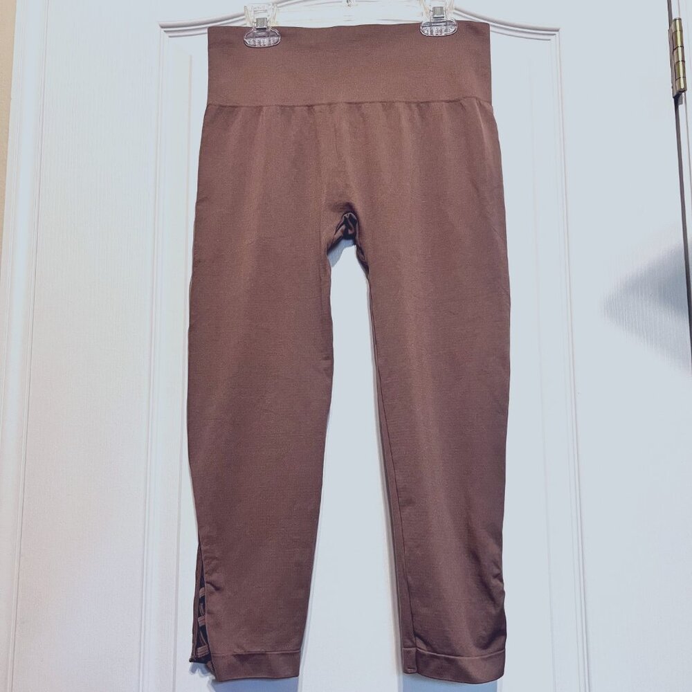 JW-JW Styles-Women's Yoga, Exercise Ankle Unique Stretch Pants-Size S/M-BodyFit